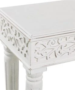 Grayson Lane White Farmhouse Console Table 7 Grayson Lane White Farmhouse Console Table -GRAYSON LANE shop 330859837 AlternateImage3 l