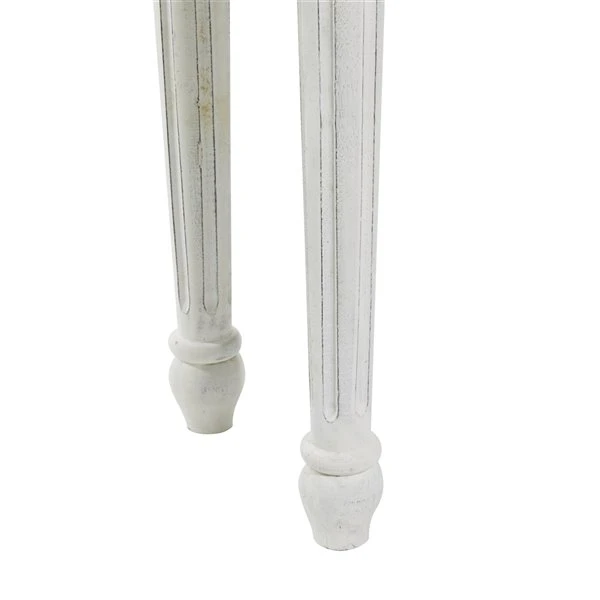 Grayson Lane White Farmhouse Console Table 4 Grayson Lane White Farmhouse Console Table - Image 4