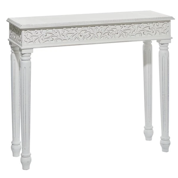 Grayson Lane White Farmhouse Console Table 1 Grayson Lane White Farmhouse Console Table