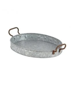 Grayson Lane Grey Metal Trays - Set of 3 -GRAYSON LANE shop 330859848 AlternateImage4 l