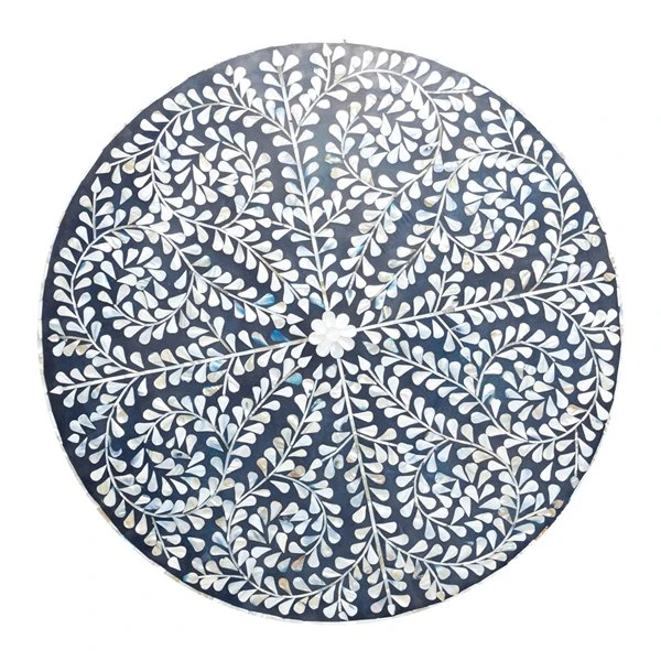 Grayson Lane White and Black Wood Coffee Table 5 Grayson Lane White and Black Wood Coffee Table - Image 5