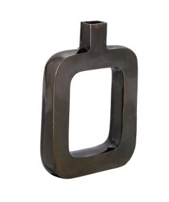 Grayson Lane Black Aluminum Vase