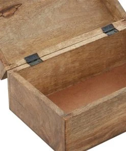 Grayson Lane Rustic Brown Mango Wood Boxes - Set of 3 -GRAYSON LANE shop 330859861 AlternateImage3 l