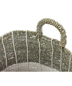 Grayson Lane White Sea Grass Storage Baskets - Set of 3 -GRAYSON LANE shop 330859868 AlternateImage3 l