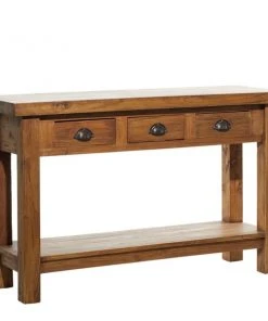 Grayson Lane Brown Rustic Console Table
