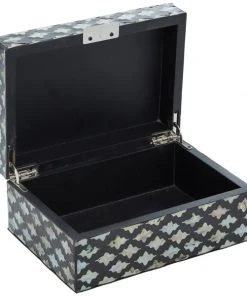 Grayson Lane Black Mother of Pearl Boxes - Set of 2 -GRAYSON LANE shop 330859881 AlternateImage2 l
