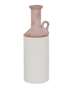 Grayson Lane White Farmhouse Ceramic Vase