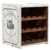 Grayson Lane 12.85-in x 16.35-in White Wood Wine rack