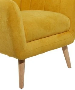 Grayson Lane Modern Yellow Polyester Blend Accent Chair -GRAYSON LANE shop 330859906 AlternateImage4 l