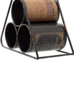 Grayson Lane 6-in x 10-in Black Metal Wine rack -GRAYSON LANE shop 330859909 AlternateImage3 l