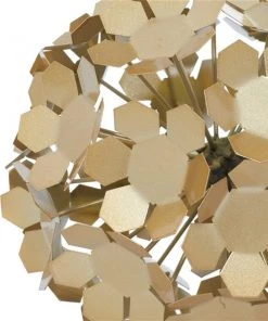 Grayson Lane Gold Metal Geometric Sculpture -GRAYSON LANE shop 330859929 AlternateImage2 l
