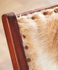 Grayson Lane Rustic Brown Genuine Leather Accent Chair -GRAYSON LANE shop 330859931 AlternateImage3 l