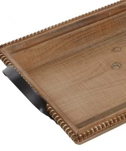 Grayson Lane Coastal Brown Wood Trays - Set of 3 -GRAYSON LANE shop 330859937 AlternateImage3 l