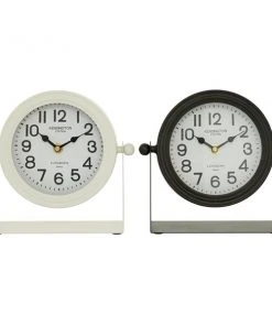 Grayson Lane Standard Analog Round Tabletop Clock - Set of 2 -GRAYSON LANE shop 330859950 AlternateImage5 l