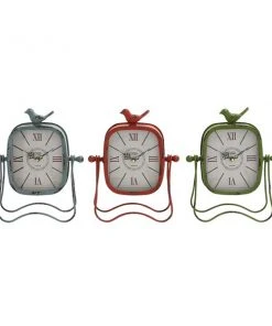 Grayson Lane Analog Standard Square Tabletop Clock - Set of 3