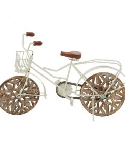 Grayson Lane White Metal Bicycle Sculpture -GRAYSON LANE shop 330859968 AlternateImage4 l