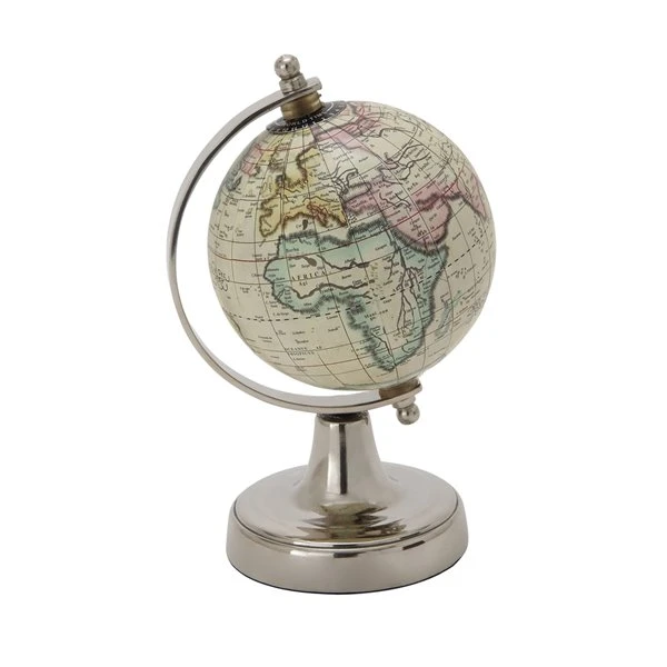 Grayson Lane Cream Aluminum Globe 1 Grayson Lane Cream Aluminum Globe