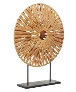 Grayson Lane Tan Metal Sculpture