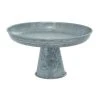 Grayson Lane Farmhouse Grey Iron Cake Stand