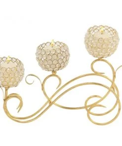 Grayson Lane 3-Candle Metal Votive Candle Holder