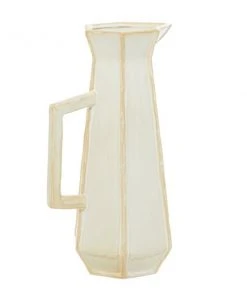 Grayson Lane Modern White Ceramic Vase