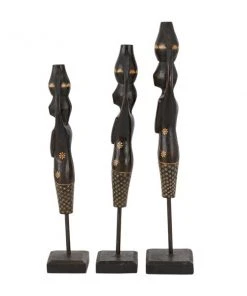 Grayson Lane Black Wood Women Sculptures - Set of 3 -GRAYSON LANE shop 330859995 AlternateImage3 l