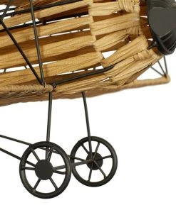 Grayson Lane Tan Metal Plane Sculpture 7 Grayson Lane Tan Metal Plane Sculpture -GRAYSON LANE shop 330859997 AlternateImage2 l