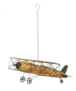 Grayson Lane Tan Metal Plane Sculpture 9 Grayson Lane Tan Metal Plane Sculpture -GRAYSON LANE shop 330859997 AlternateImage4 l