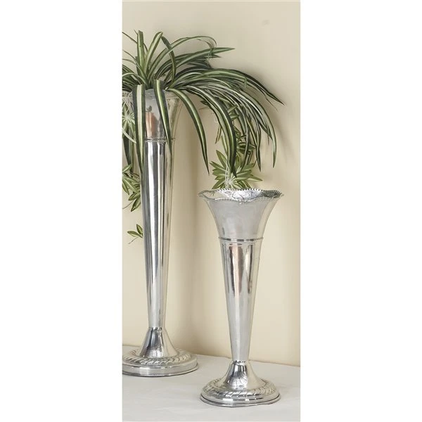 Grayson Lane Traditional Aluminum Vase 2 Grayson Lane Traditional Aluminum Vase - Image 2