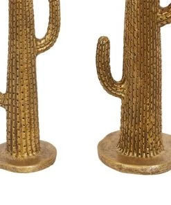 Grayson Lane Gold Polystone Cactus Sculptures - Set of 2 -GRAYSON LANE shop 330860006 AlternateImage2 l