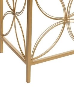 Grayson Lane Gold Modern Console Table -GRAYSON LANE shop 330860013 AlternateImage4 l