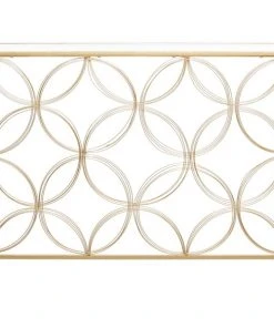 Grayson Lane Gold Modern Console Table -GRAYSON LANE shop 330860013 AlternateImage5 l
