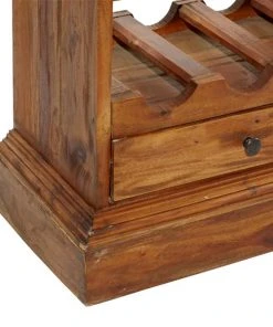 Grayson Lane 11-in x 44-in Brown Wood Wine rack -GRAYSON LANE shop 330860021 AlternateImage3 l