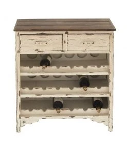 Grayson Lane 14-in x 32-in White Wood Wine rack -GRAYSON LANE shop 330860026 AlternateImage4 l