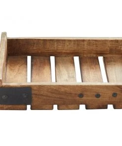 Grayson Lane Brown Mango Wood Trays - Set of 3 -GRAYSON LANE shop 330860031 AlternateImage2 l
