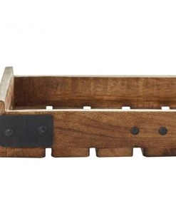 Grayson Lane Brown Mango Wood Trays - Set of 3 -GRAYSON LANE shop 330860031 AlternateImage3 l