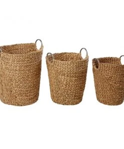 Grayson Lane Tan Sea Grass Storage Baskets - Set of 3 9 Grayson Lane Tan Sea Grass Storage Baskets - Set of 3 -GRAYSON LANE shop 330860033 AlternateImage6 l