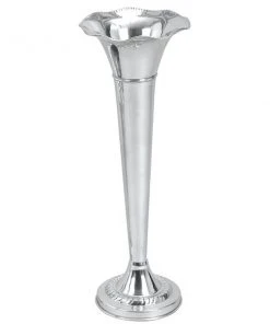 Grayson Lane Traditional Silver Aluminum Vase