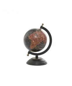 Grayson Lane Black Mango Wood Globe