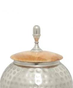Grayson Lane Silver Decorative Jar -GRAYSON LANE shop 330860068 AlternateImage2 l