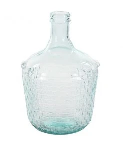 Grayson Lane 17-in x 10-in Farmhouse Vase - Blue Glass - 9 Grayson Lane 17-in x 10-in Farmhouse Vase - Blue Glass - -GRAYSON LANE shop 330861402 AlternateImage4 l