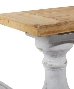 Grayson Lane Grayson Lane 29-in x 59-in Vintage Console Table - White Wood -GRAYSON LANE shop 330861403 AlternateImage3 l