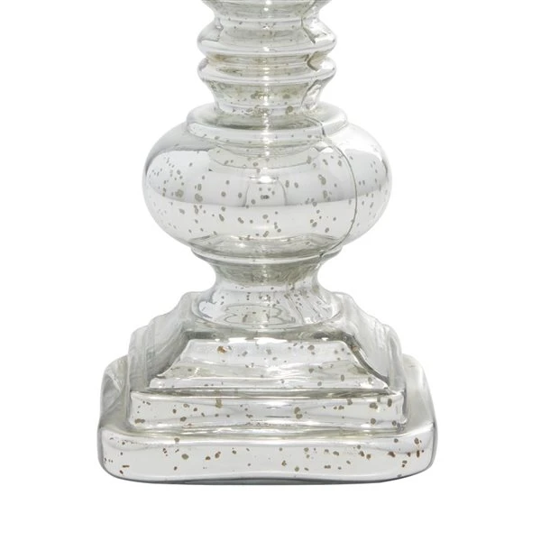 330861433_AlternateImage4_l.jpg Grayson Lane 14-in x 6-in Traditional Candle Holder - Silver Glass -GRAYSON LANE shop 330861433 AlternateImage4 l