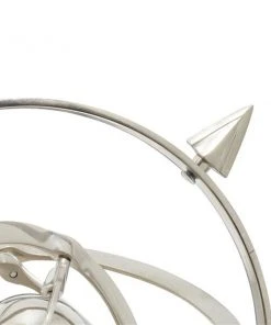 Grayson Lane 15-in x 10-in Glam Globe - Silver Aluminum -GRAYSON LANE shop 330861439 AlternateImage3 l