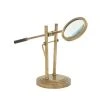 Grayson Lane 25-in x 8-in x 8-in Traditional Magnifying Glass - Gold Aluminum