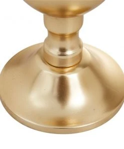 Grayson Lane Set of 3 10-in x 4-in Transitional Candle Holders -Gold Aluminium -GRAYSON LANE shop 330861457 AlternateImage3 l