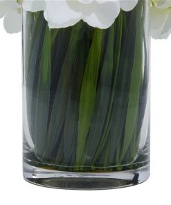 Grayson Lane 10-in x 11-in Natural Artificial Foliage - White Plastic and Glass -GRAYSON LANE shop 330861467 AlternateImage3 l