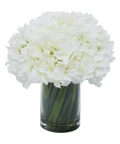 Grayson Lane 10-in x 11-in Natural Artificial Foliage - White Plastic and Glass -GRAYSON LANE shop 330861467 AlternateImage4 l