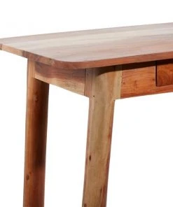 Grayson Lane 29-in x 45-in Modern Console Table - Natural Brown Wood -GRAYSON LANE shop 330861471 AlternateImage4 l