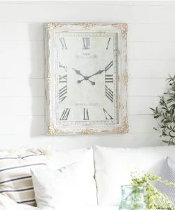 Grayson Lane Analog Rectangle Wall Standard Clock - 36-in x 27-in -GRAYSON LANE shop 330861474 AlternateImage2 l